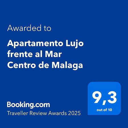 Apartamento Lujo Frente Al Mar Centro De Málaga Eksteriør bilde