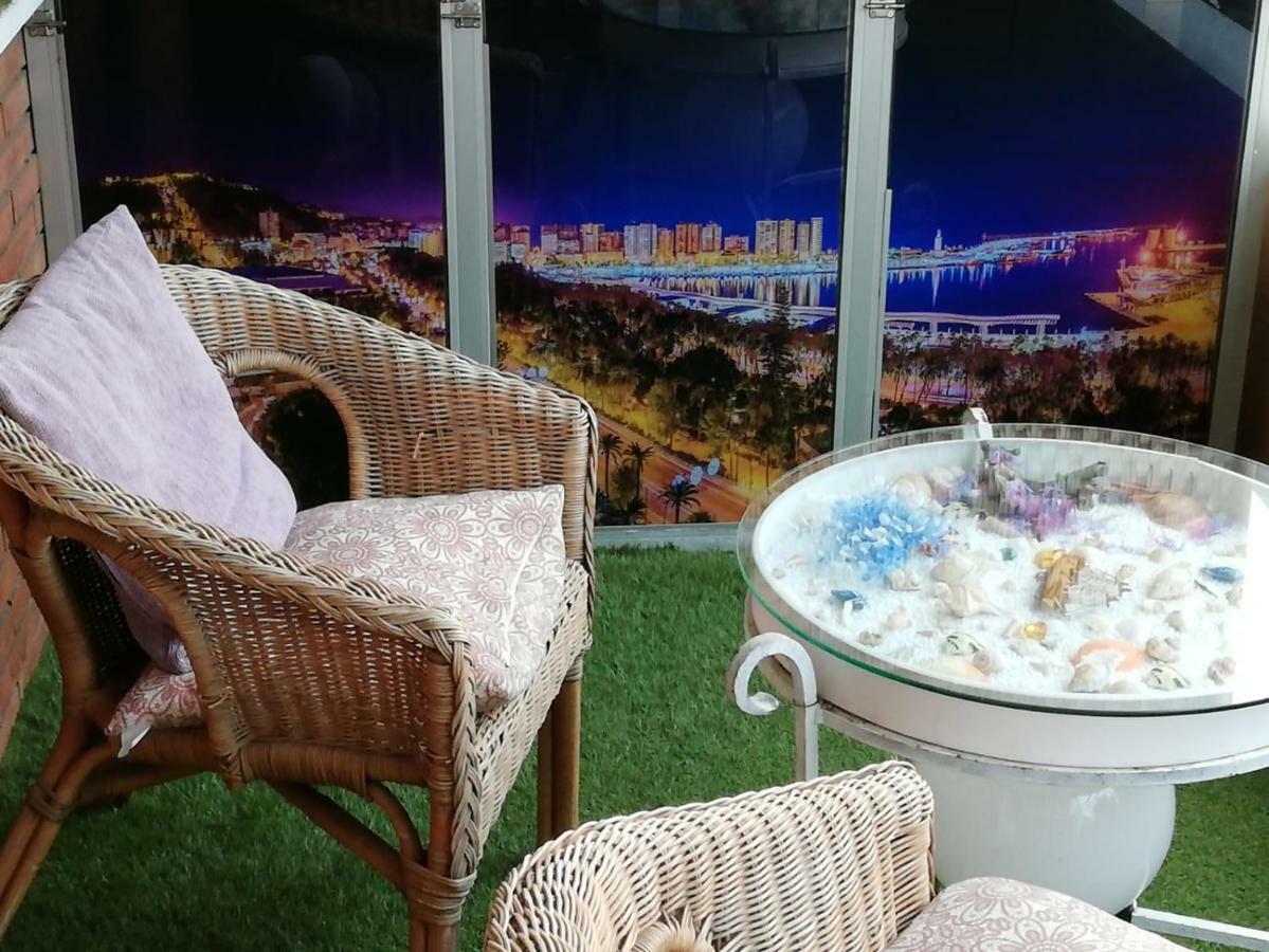Apartamento Lujo Frente Al Mar Centro De Málaga Eksteriør bilde