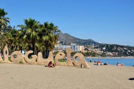 Apartamento Lujo Frente Al Mar Centro De Málaga Eksteriør bilde