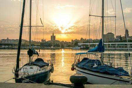 Apartamento Lujo Frente Al Mar Centro De Málaga Eksteriør bilde